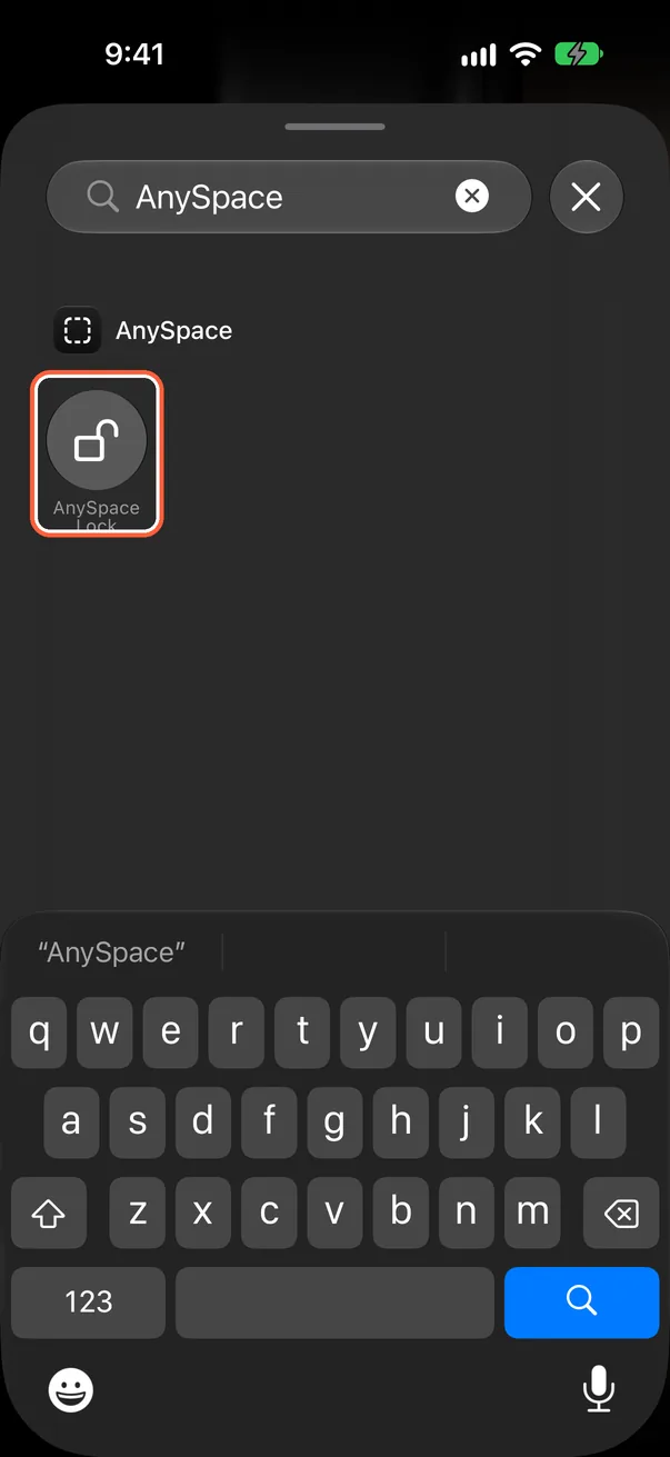 Choose AnySpace Lock