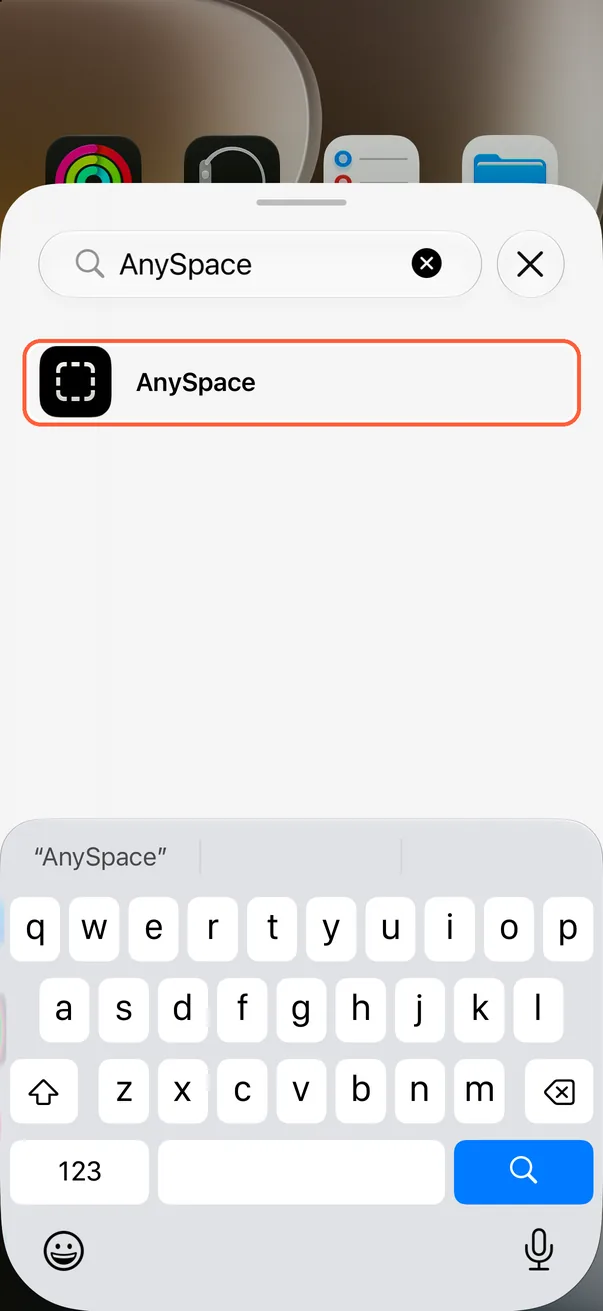 Search for AnySpace